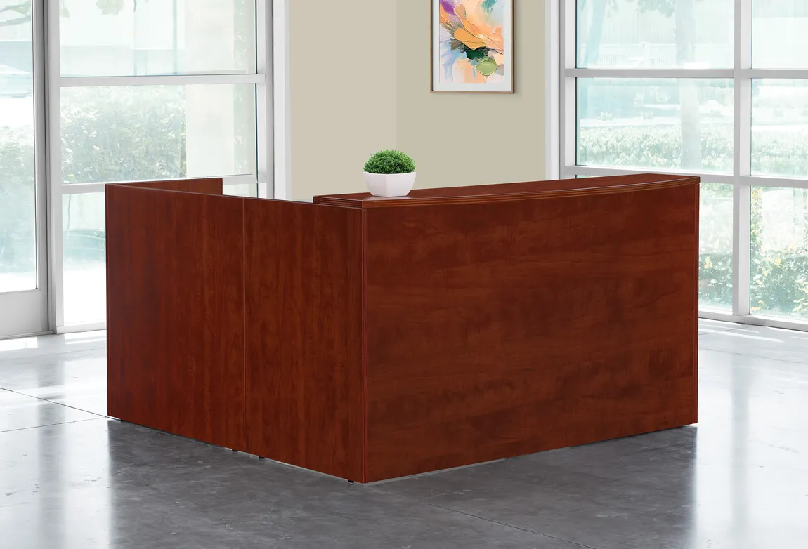 L Shaped Reception Desk