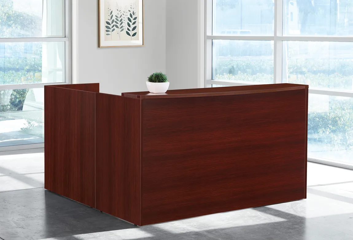 L Shaped Reception Desk