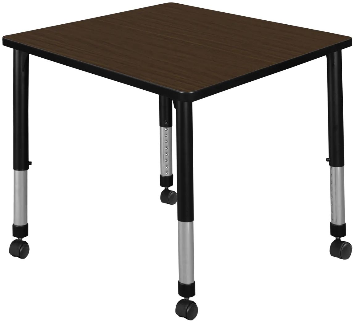 Rolling Square Classroom Table