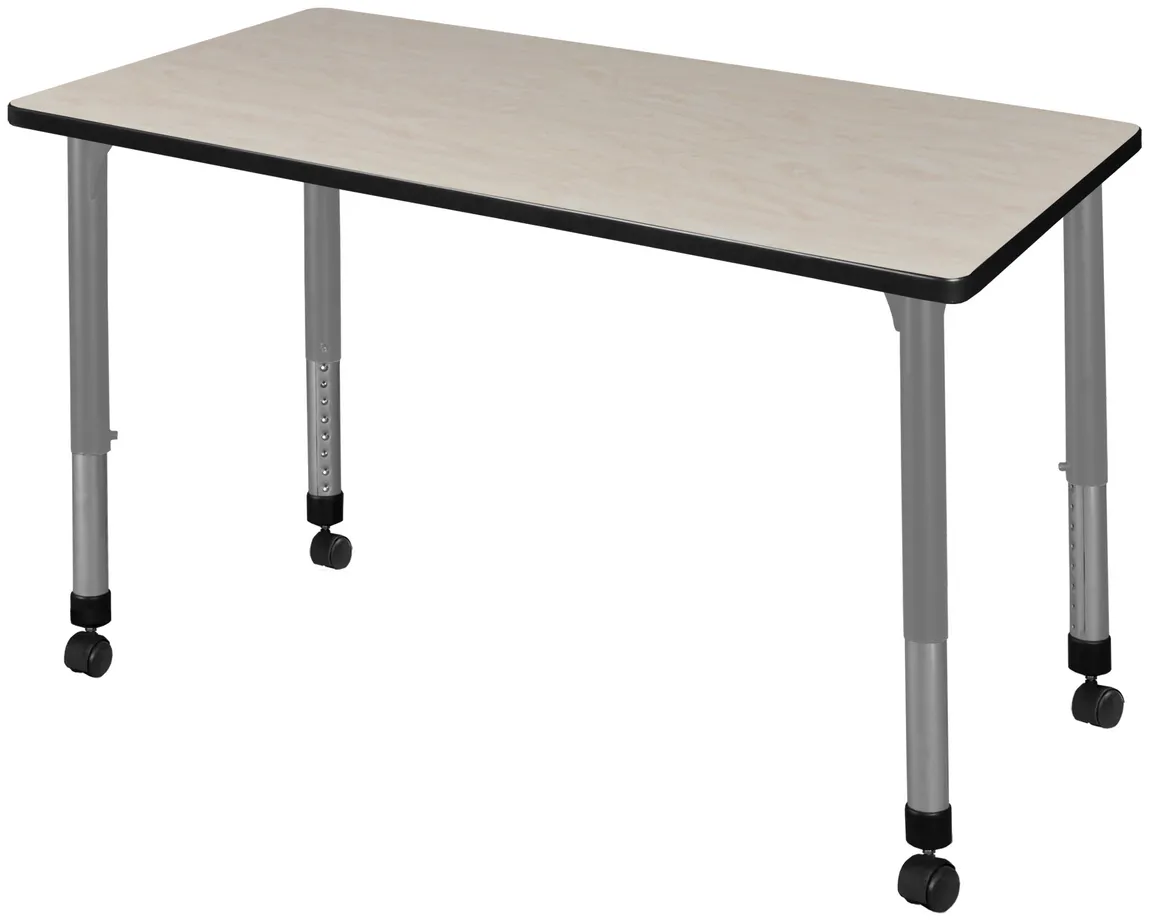 Small Rolling Classroom Table