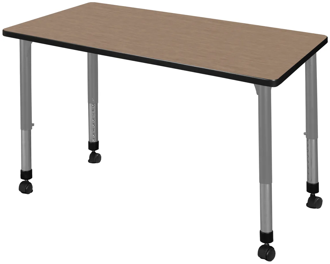 Small Rolling Classroom Table