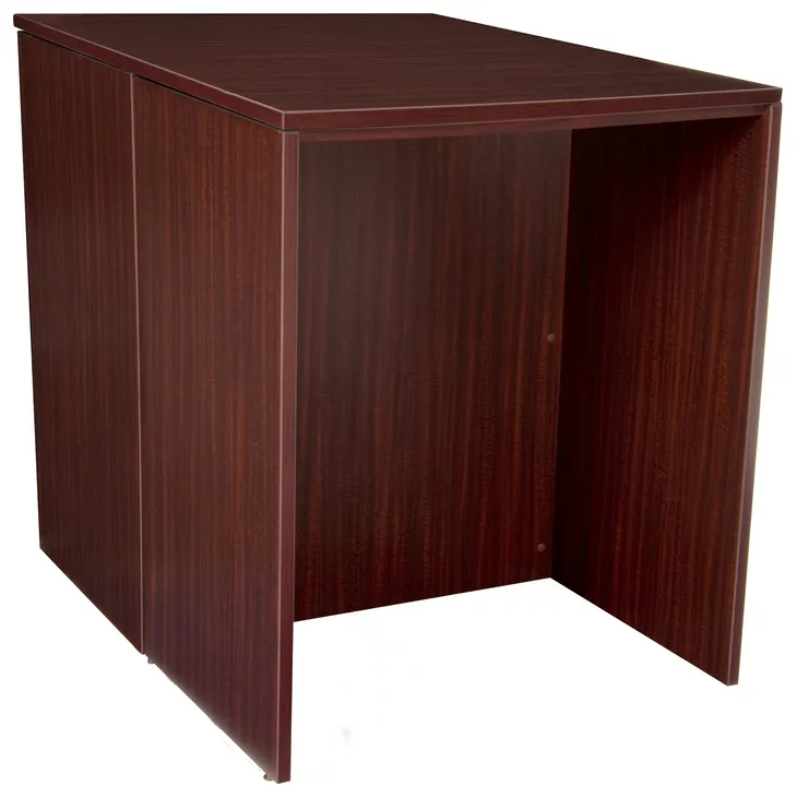 Standing Desk with Lateral File