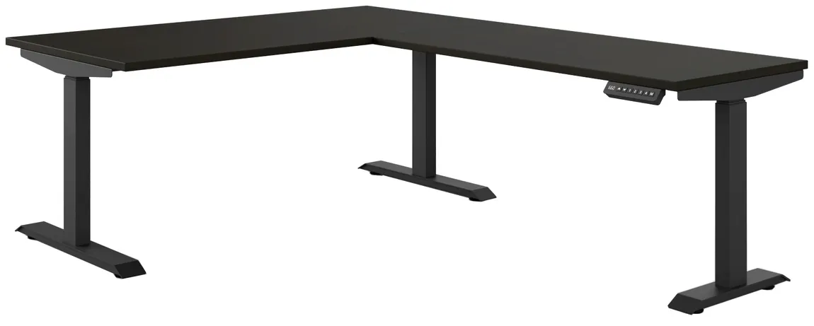 small l shape height adjustable desk 18
