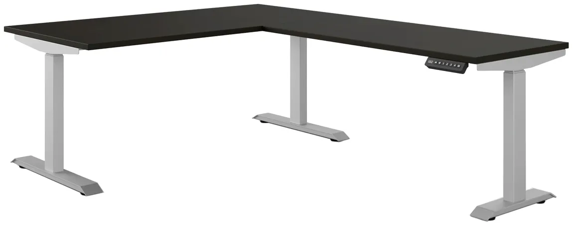 small l shape height adjustable desk 12