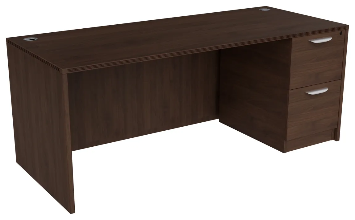Office Desk with Drawers
