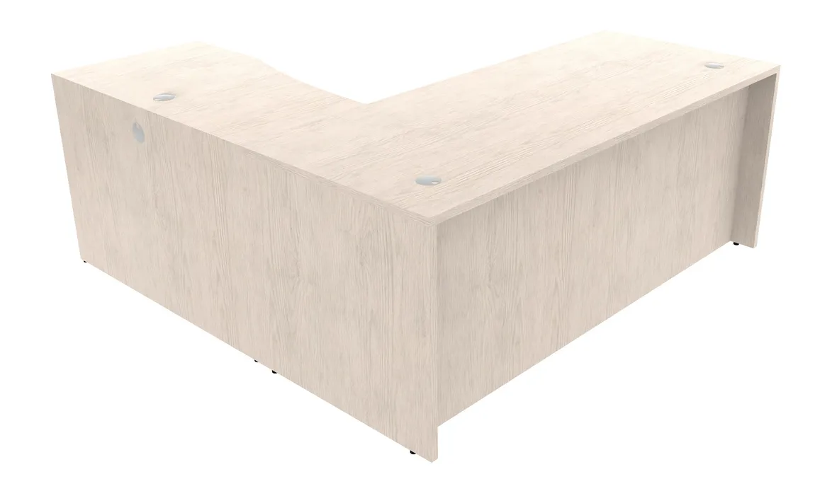 L Shaped Desk with Drawers