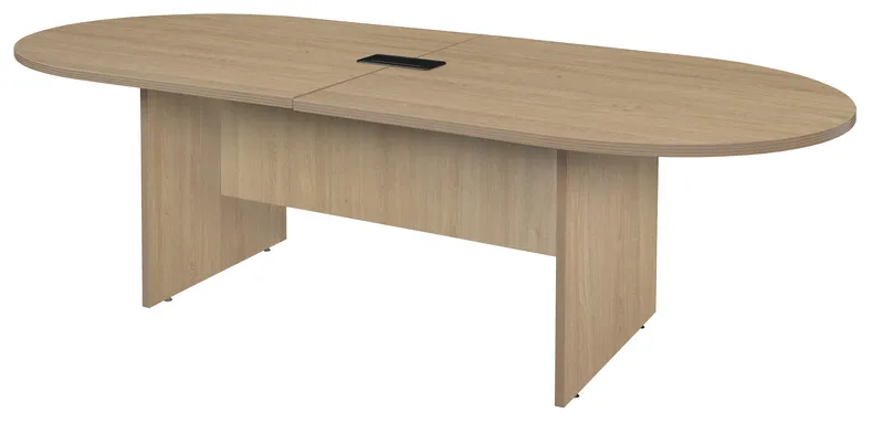 Racetrack Conference Table with Power