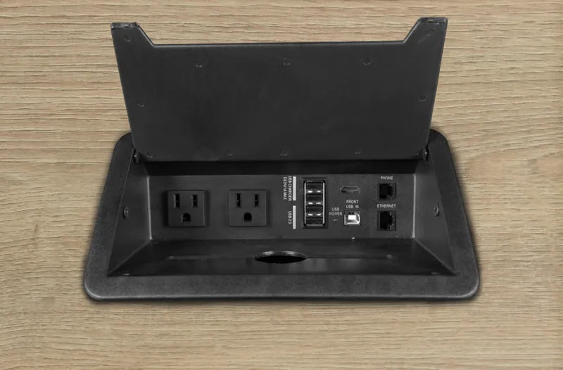 Office Conference Table with Power