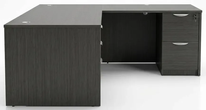 L Shaped Desk with Drawers