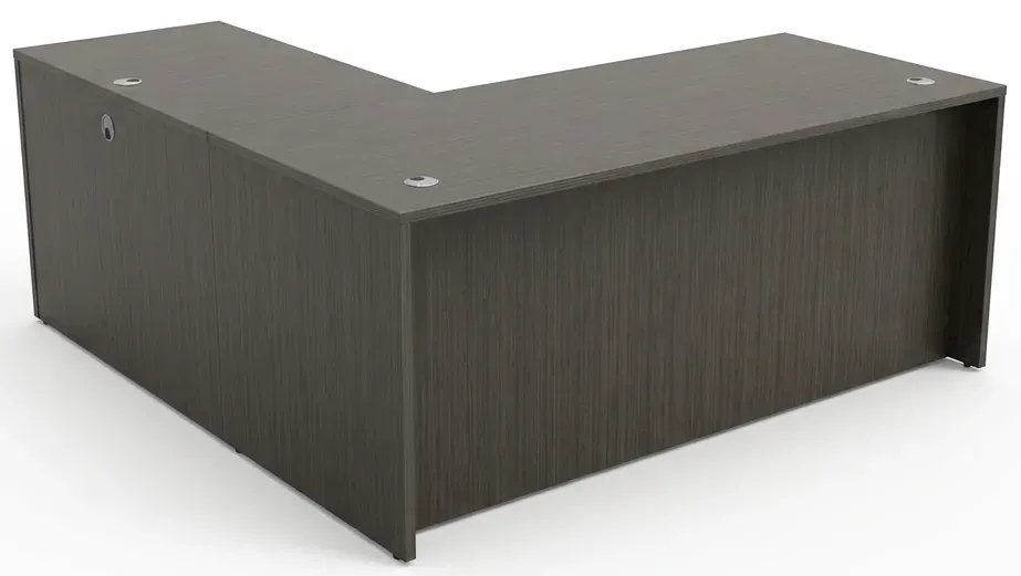 L Shaped Desk with Drawers