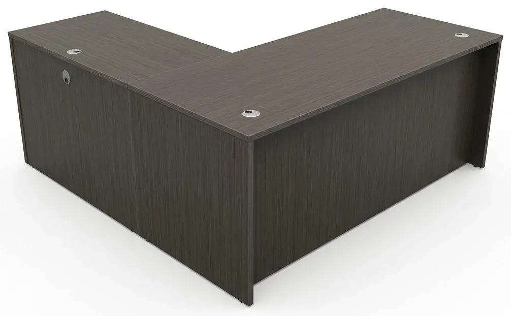 L Shaped Desk with Drawers