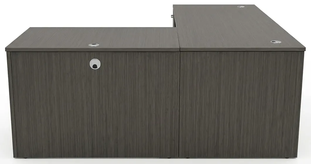 L Shaped Desk with Drawers