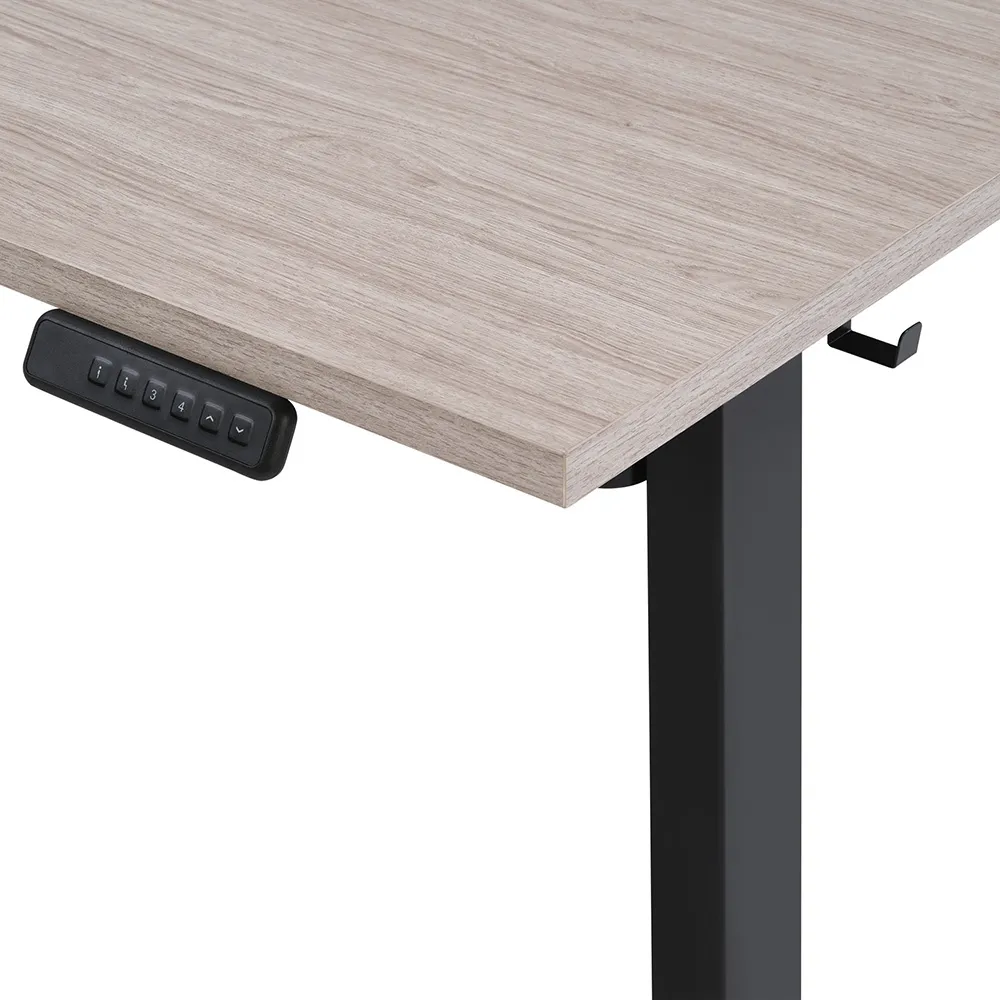 L Shaped Height Adjustable Desk