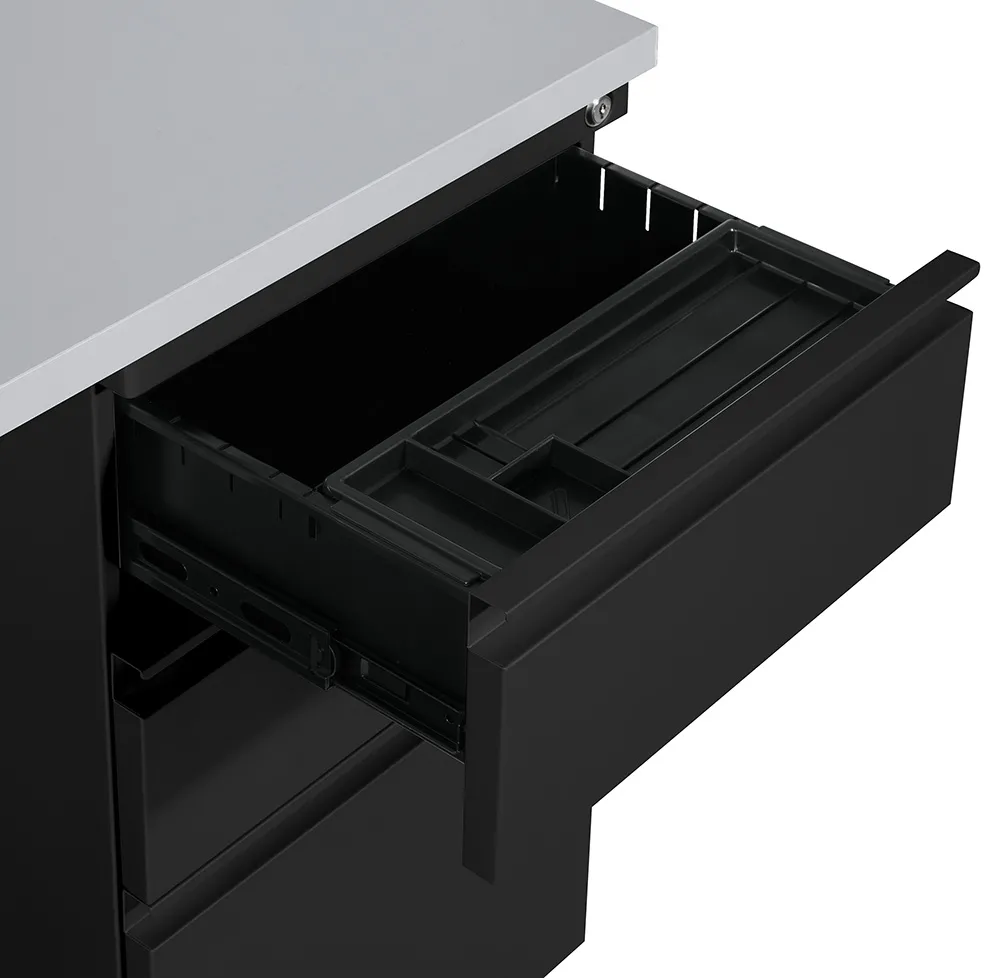 Mobile Classroom Desk with Drawers