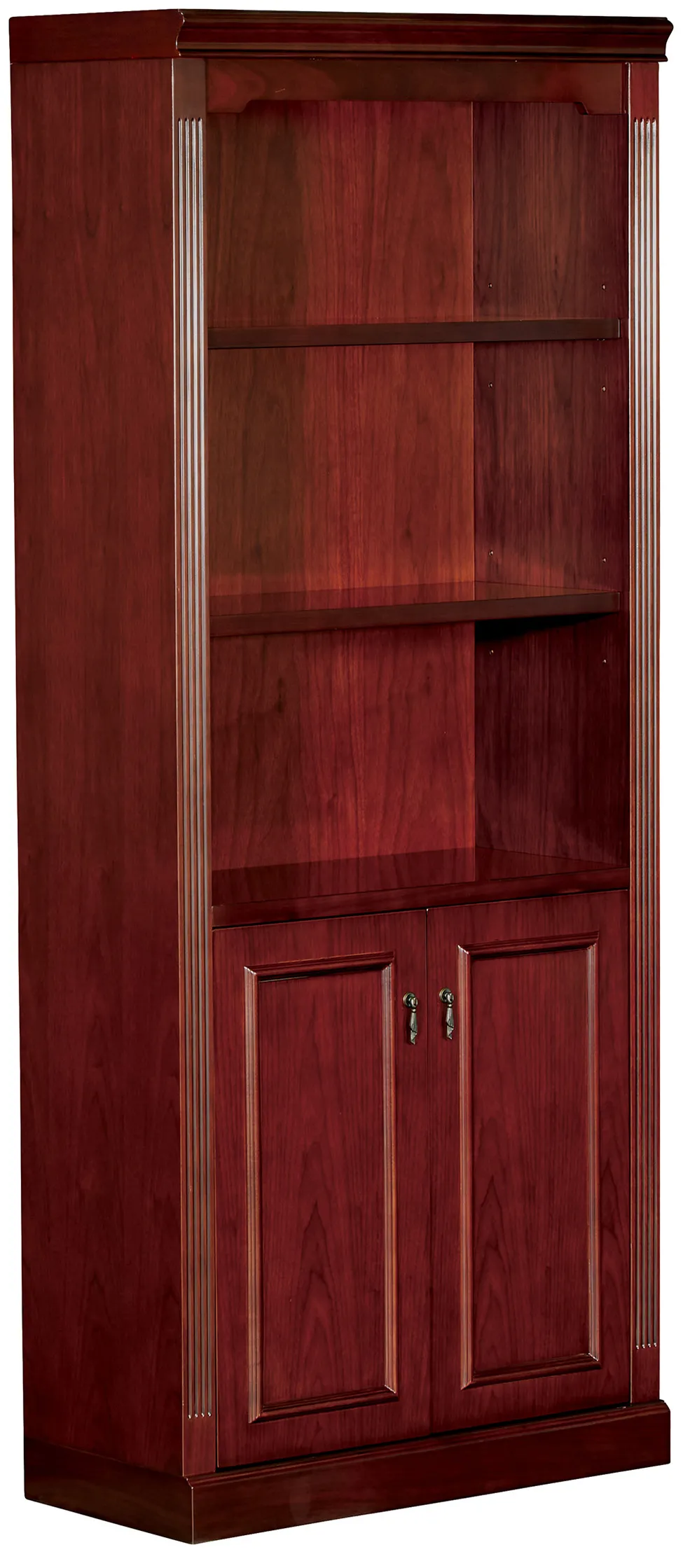 Storage Cabinet with Bookshelf