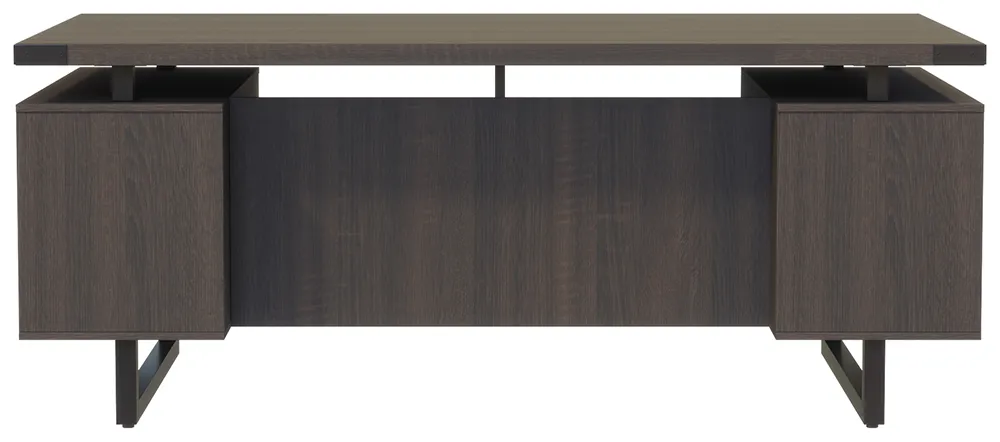 Double Pedestal Desk with Drawers