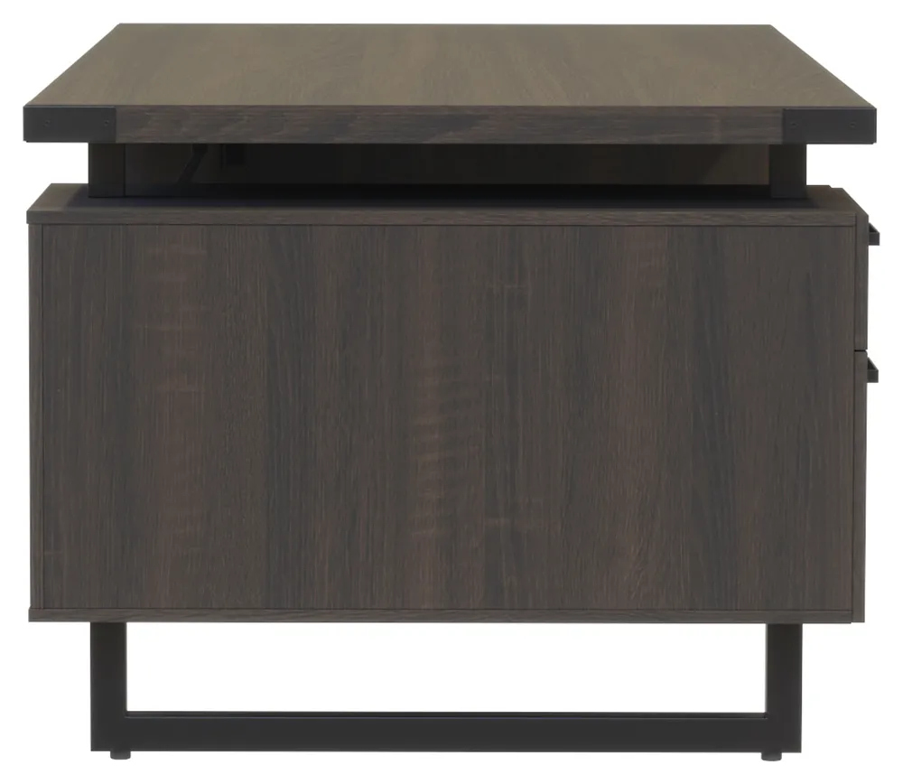 Double Pedestal Desk with Drawers