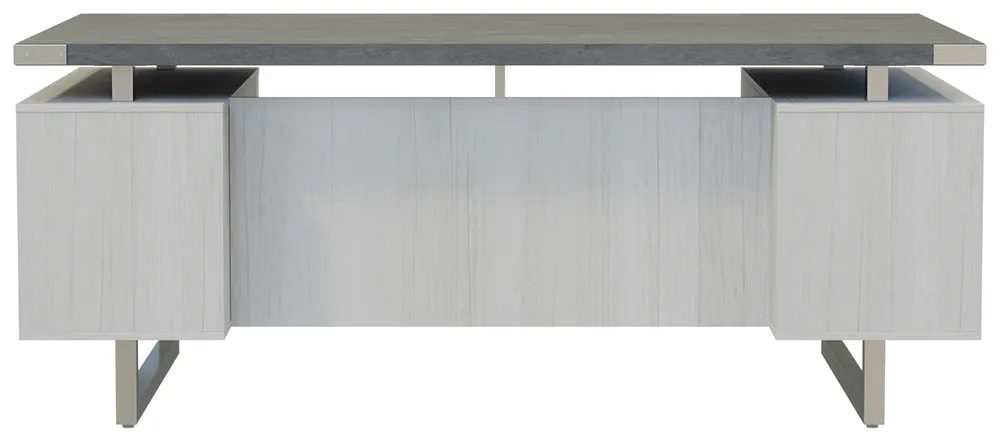 Double Pedestal Desk with Drawers