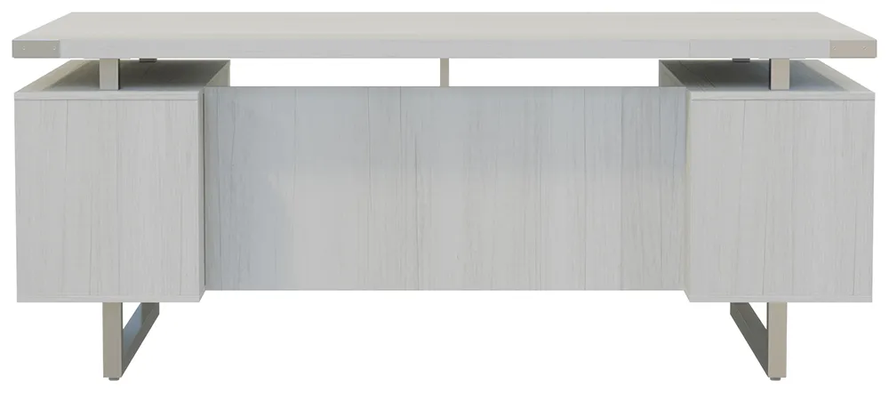 Double Pedestal Desk with Drawers