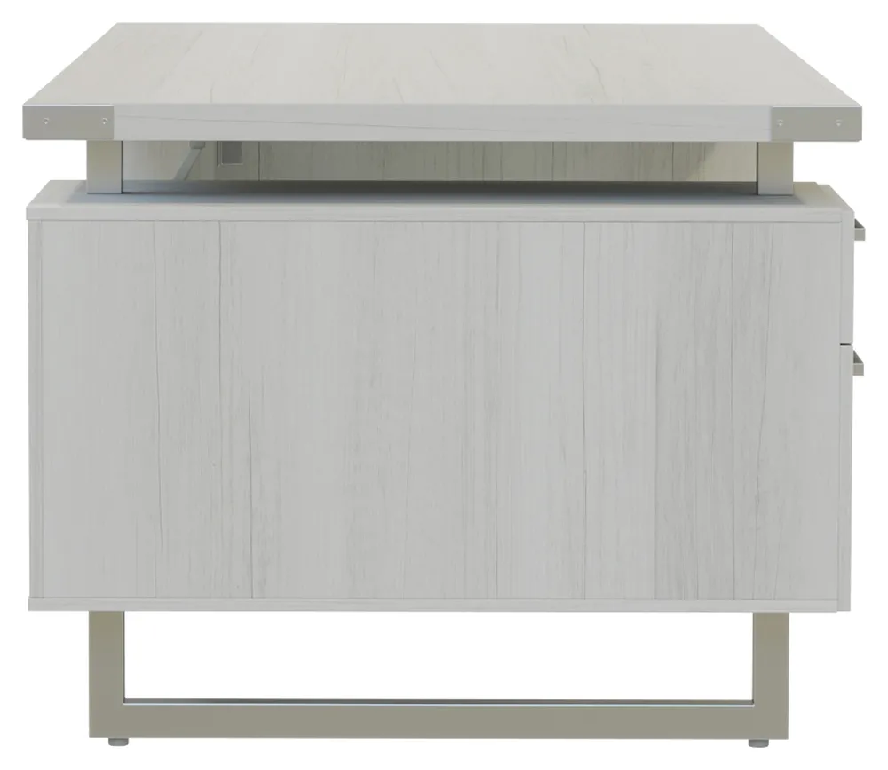 Double Pedestal Desk with Drawers