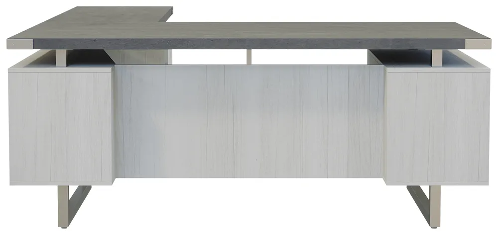 L Shaped Desk with Drawers