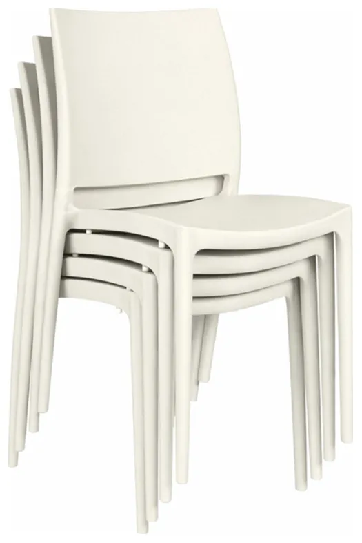 Stacking Chairs - 4 Pack