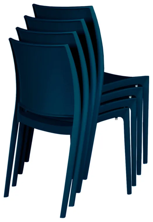 Stacking Chairs - 4 Pack