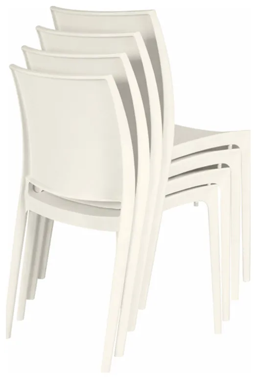 Stacking Chairs - 4 Pack