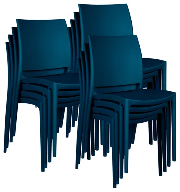 Stacking Chairs - 12 Pack