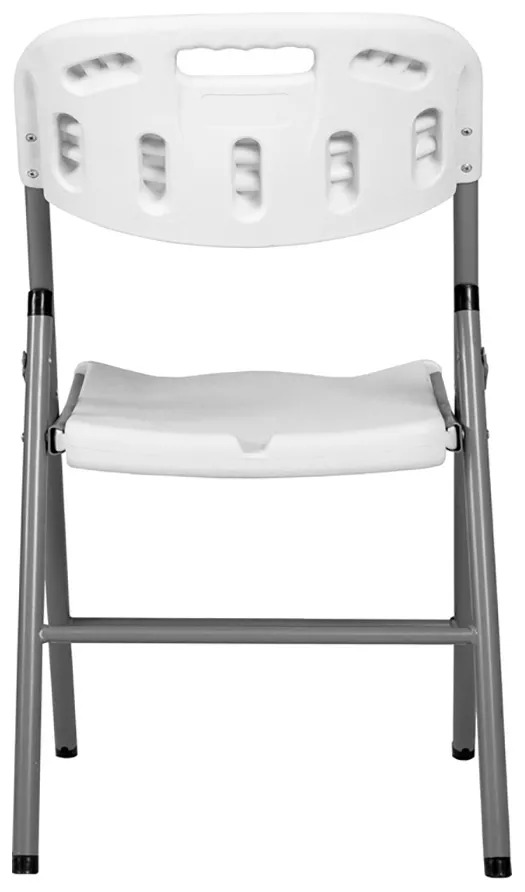 Plastic Folding Chairs - 12 Pack