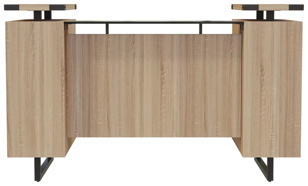 Modern Reception Desk with Drawers