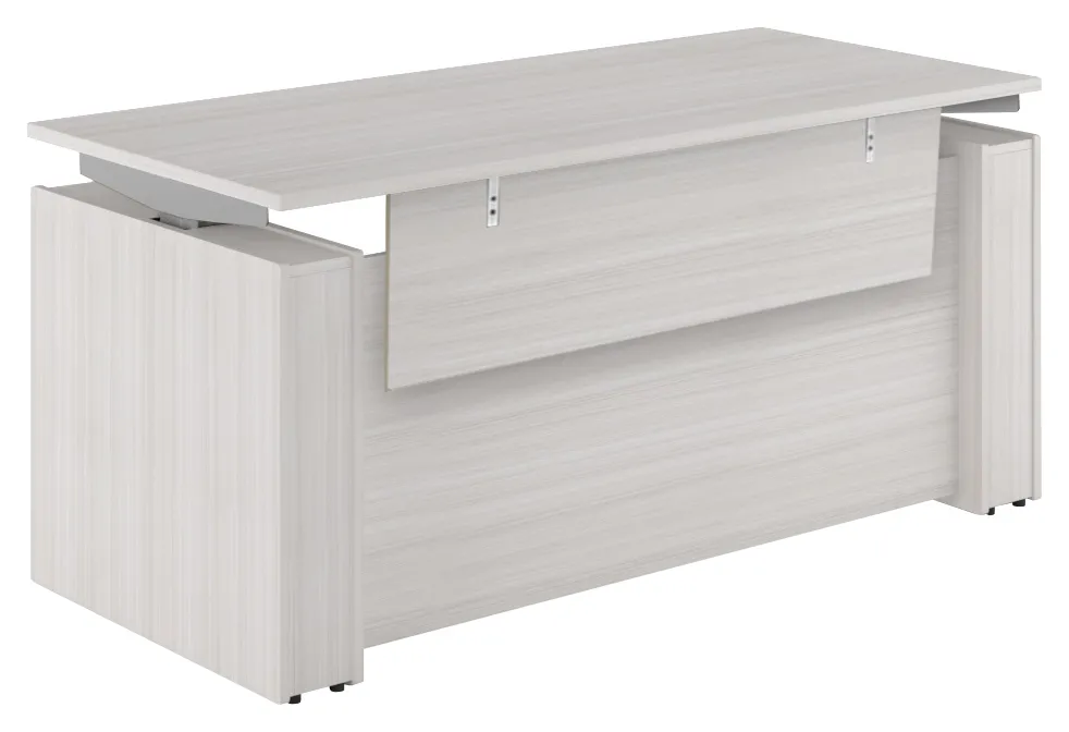 Sit Stand Desk with Modesty Panel