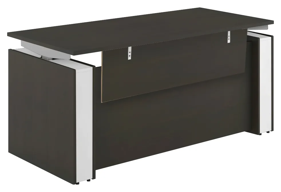 Standing Desk with Modesty Panel