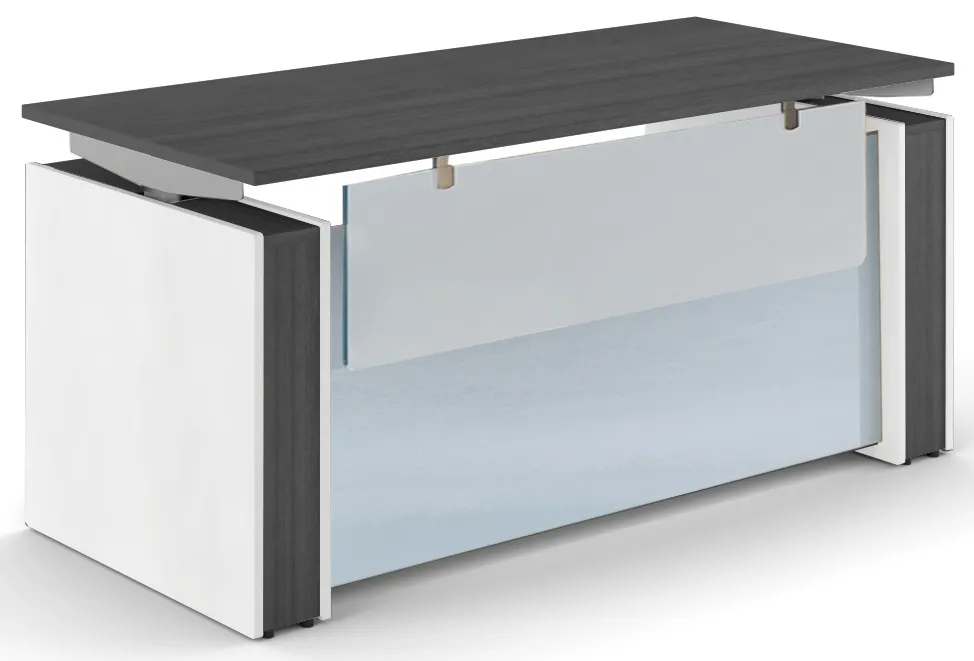 Standing Desk with Modesty Panel