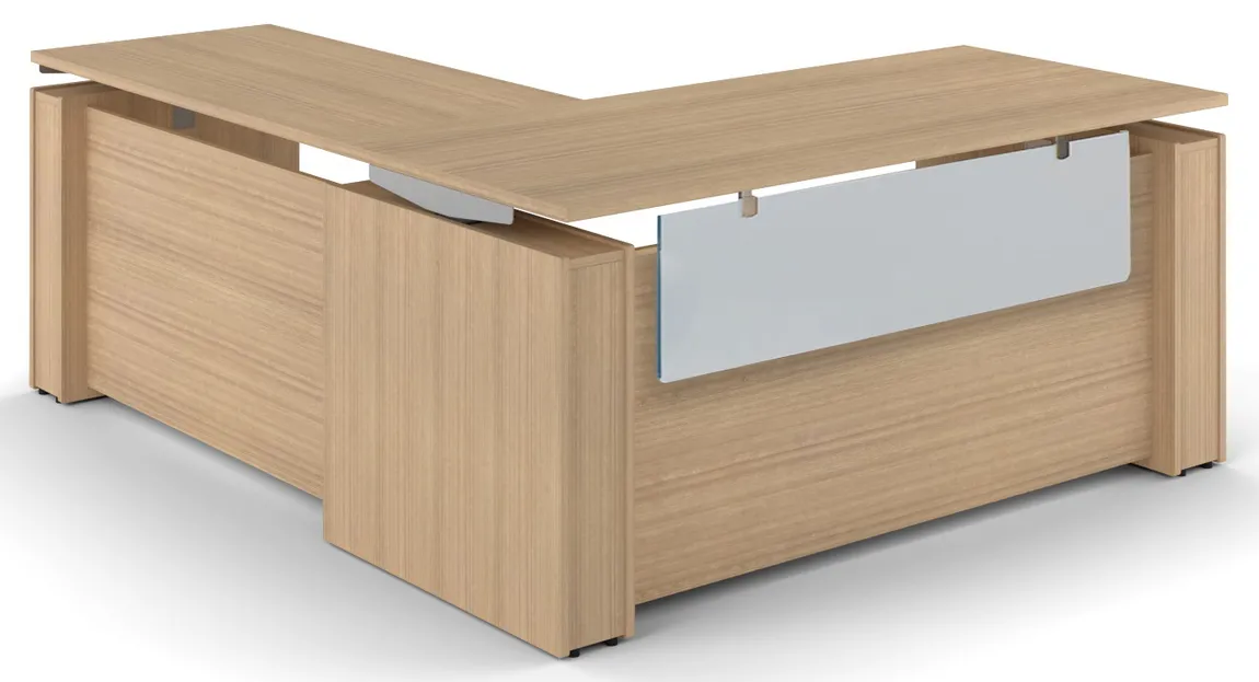L Shape Sit Stand Desk