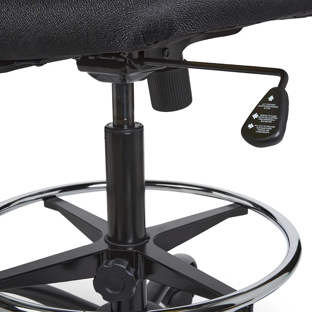Extended Height Drafting Chair without Arms