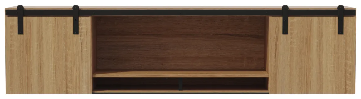 Wall Mounted Hutch with Doors