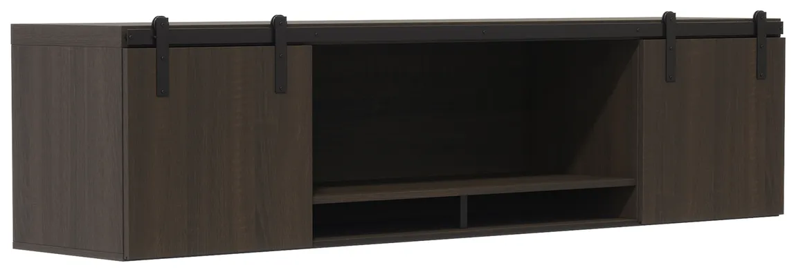 Wall Mounted Hutch with Doors
