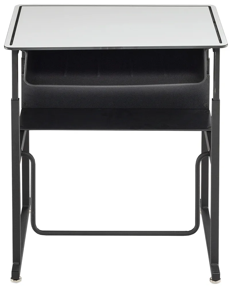 Adjustable Height Student Desk with Dry Erase Top