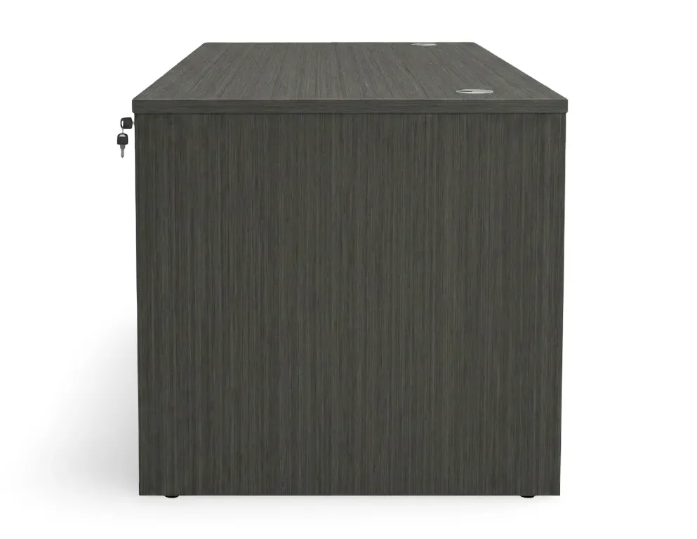 Rectangular Desk with Drawers