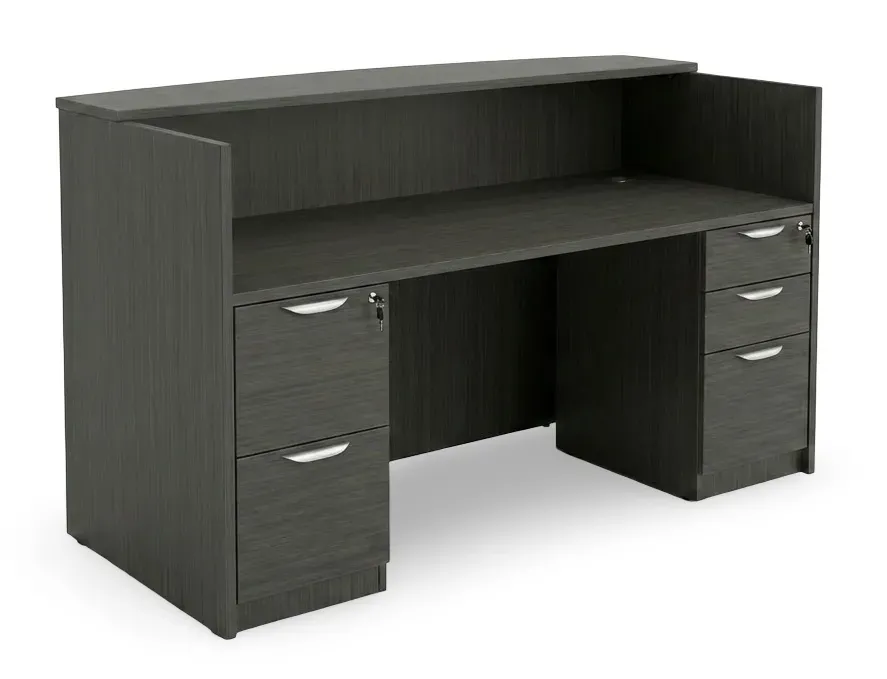 Reception Desk with Drawers