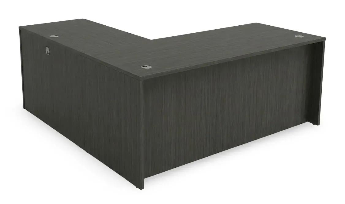 L Shaped Desk with Drawers