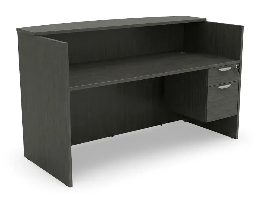Office Reception Desk with Drawers