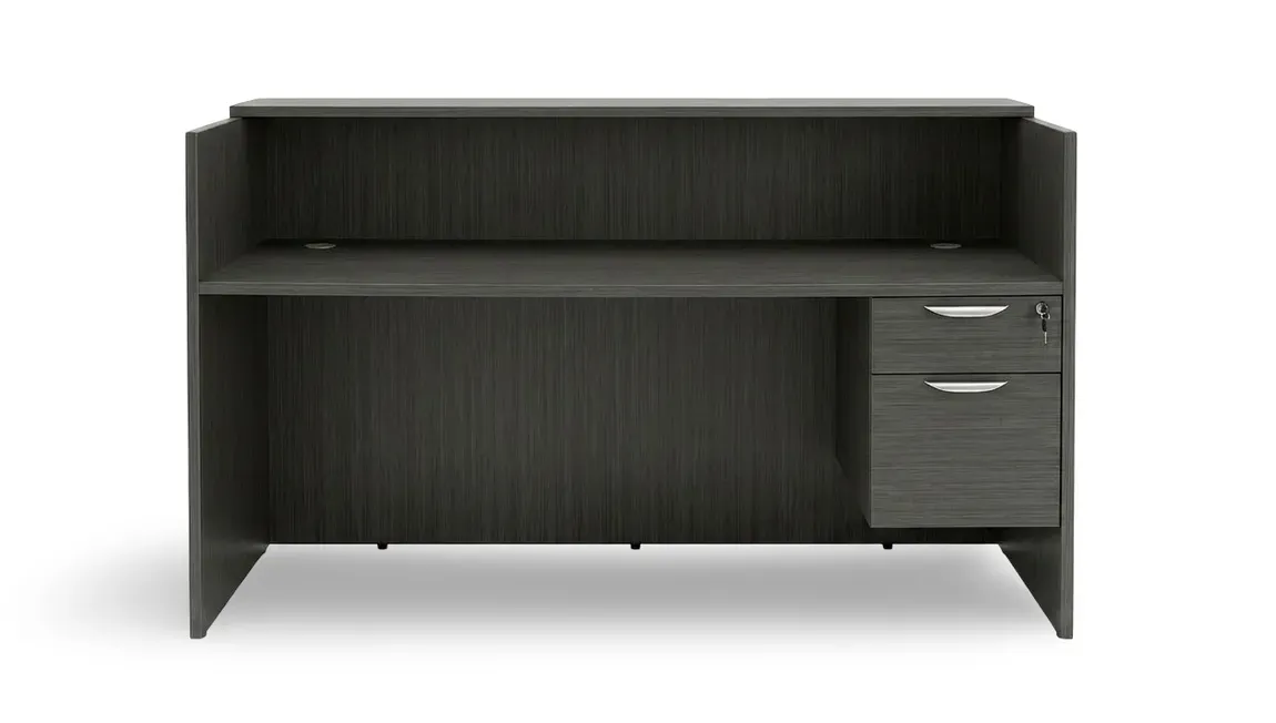 Office Reception Desk with Drawers