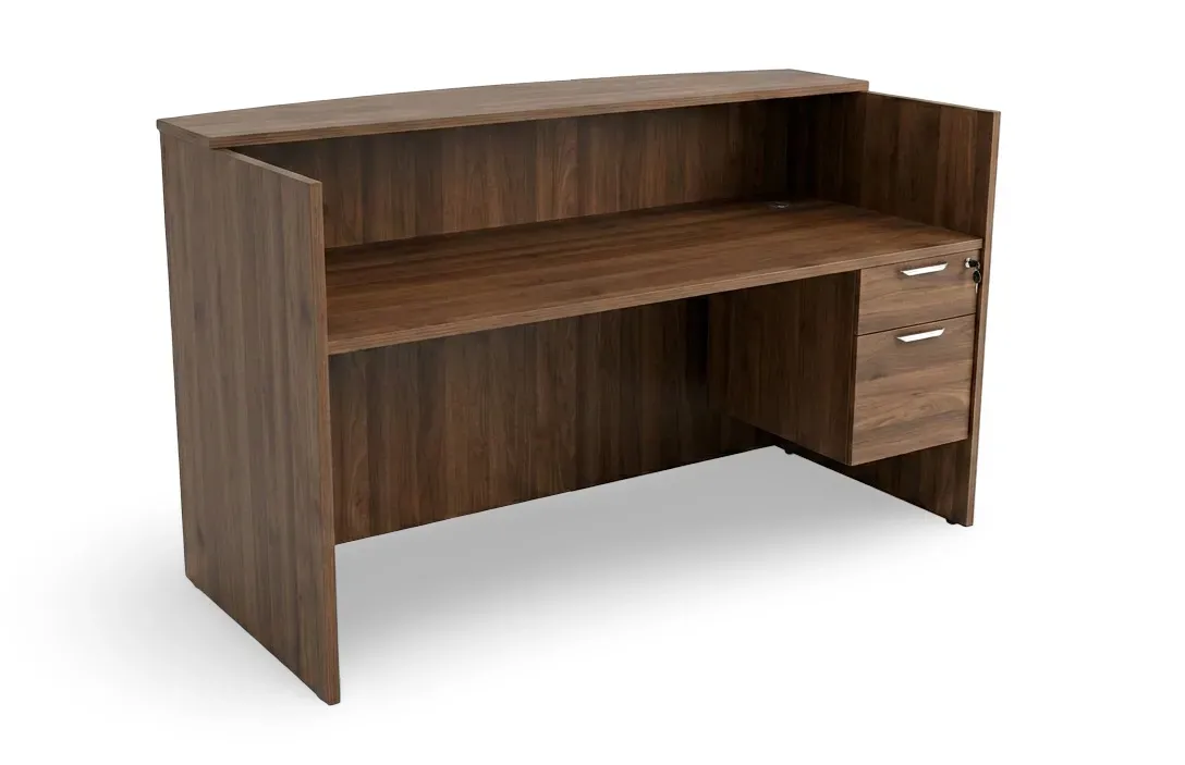 Office Reception Desk with Drawers