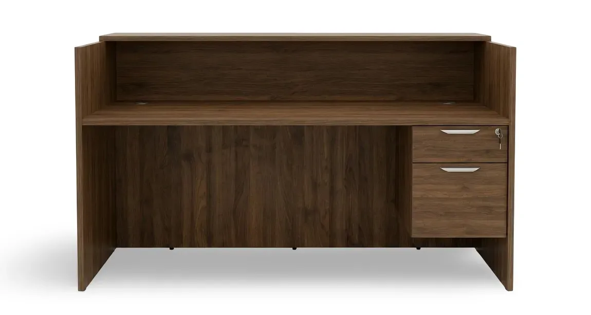 Office Reception Desk with Drawers