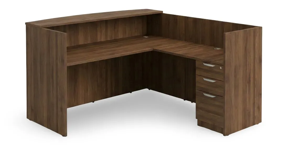 L Shape Reception Desk