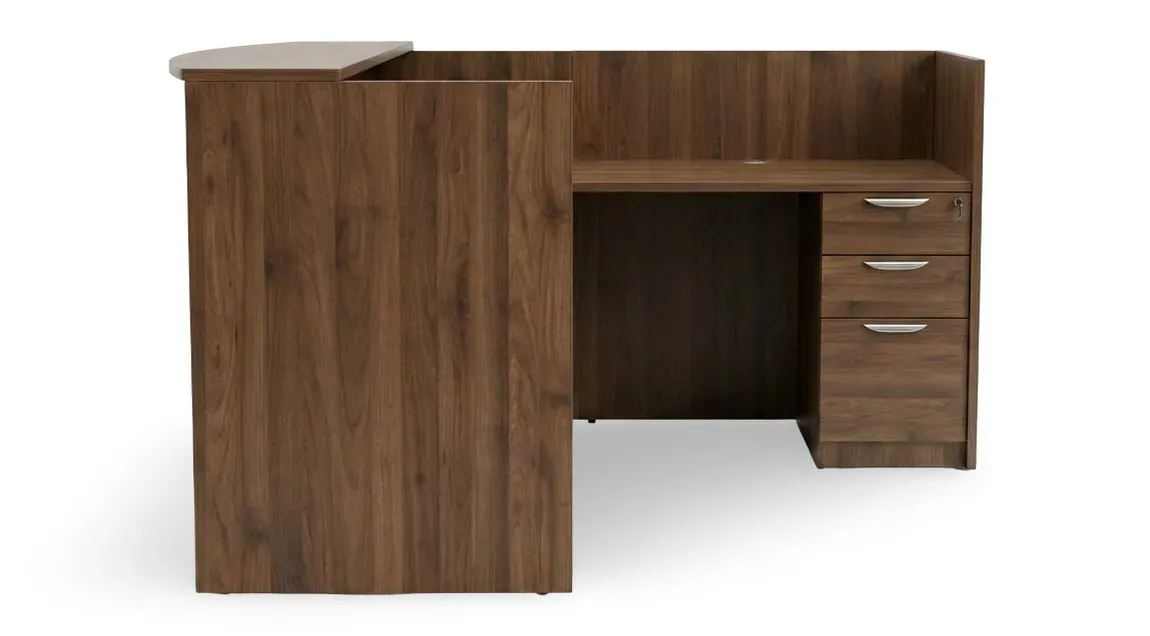 L Shape Reception Desk