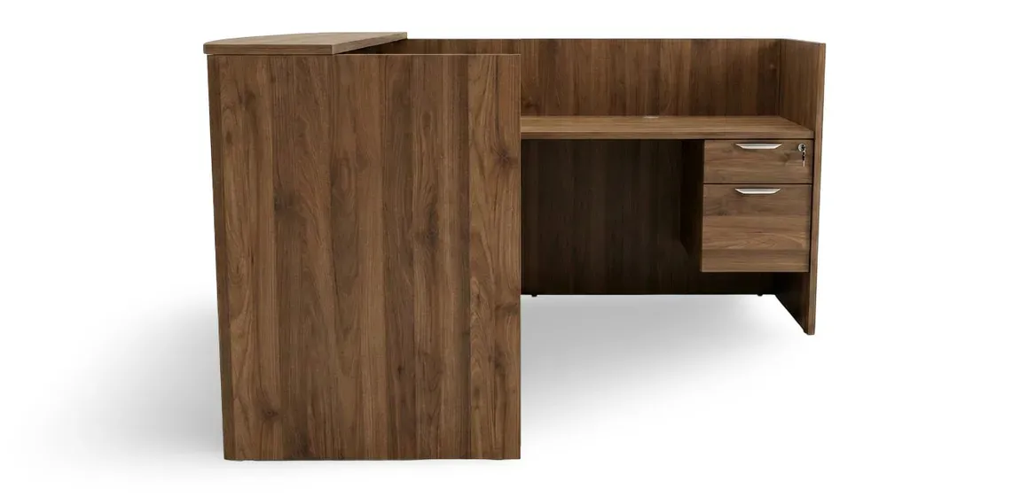 L Shaped Reception Desk