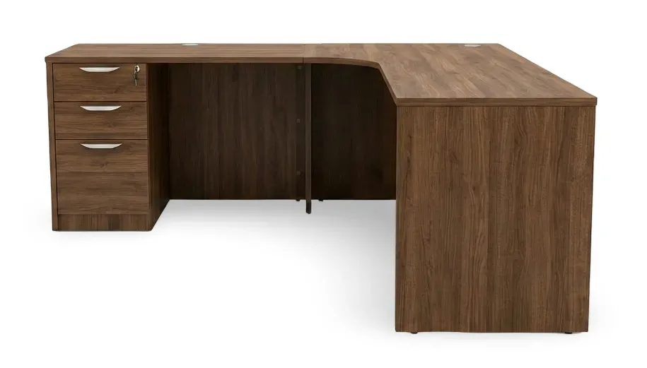 L Shaped Credenza Desk